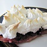 Пирог с вишнями и безе, пошаговый фото-рецепт