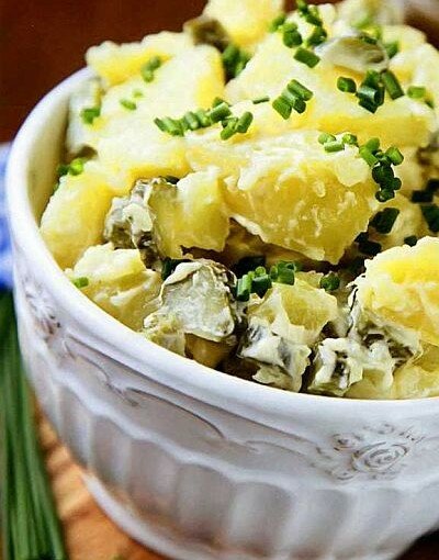 немецкий салат из картошки