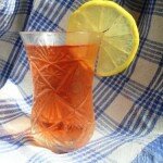 Холодный чай из базилика с лимоном, пошаговый рецепт
