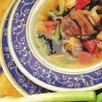 Суп из баранины с баклажанами, простой рецепт
