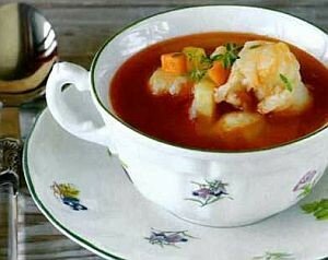 рыбный томатный суп, томатный суп рецепт